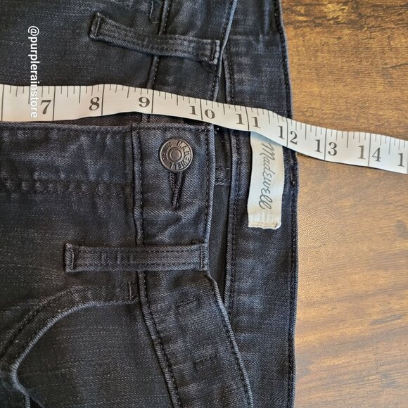 Madewell Jeans 30 Roadtripper Skinny Mid Rise Bennet Wash G7392 Tummy Control - Picture 9 of 12